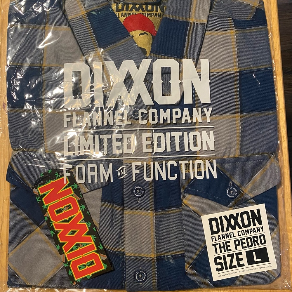 BNIB Dixxon flannel The Pedro